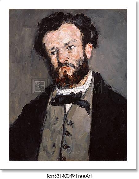 Free art print of Portrait of Anthony Valabrègue by Paul Cézanne Free art print of Portrait of Anthony Valabrègue by Paul Cézanne