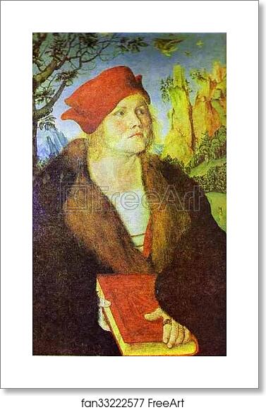 Free art print of Portrait of Dr. Johannes Cuspinian by Lucas Cranach The Elder