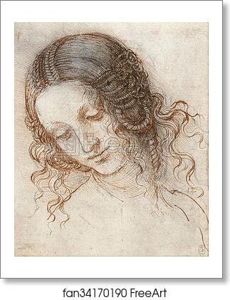 Free art print of Head of Leda by Leonardo Da Vinci Free art print of Head of Leda by Leonardo Da Vinci