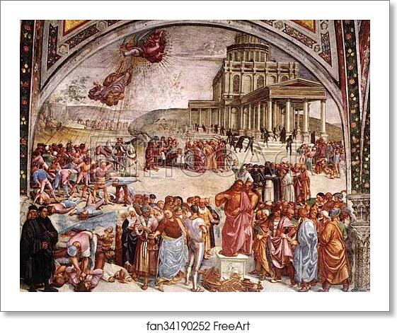 Free art print of The Deeds of the Antichrist by Luca Signorelli Free art print of The Deeds of the Antichrist by Luca Signorelli