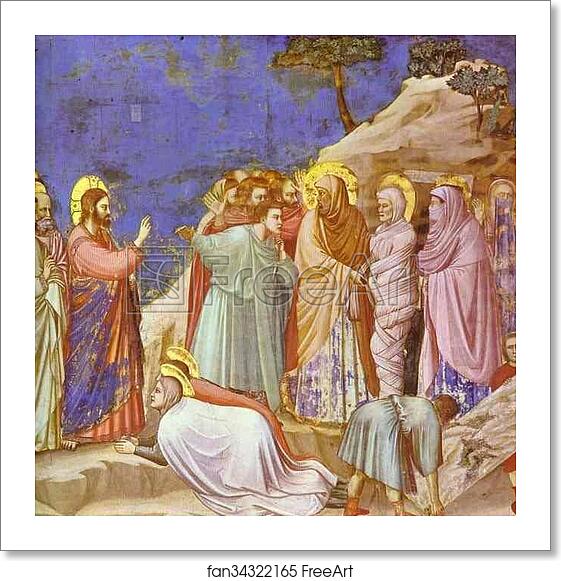Free art print of Raising of Lasarus by Giotto Free art print of Raising of Lasarus by Giotto