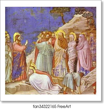 Free art print of Raising of Lasarus by Giotto Free art print of Raising of Lasarus by Giotto