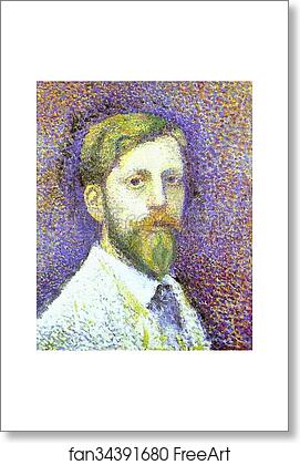 Free art print of Self-Portrait by Georges Lemmen