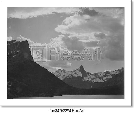 Free art print of St. Mary's Lake, Glacier National Park, Montana. Photographs of National Parks and Monuments, compiled 1941 - 1942, documenting the period ca. 1933 - 1942. by Ansel Adams (1902-1984) Free art print of St. Mary's Lake, Glacier National Park, Montana. Photographs of National Parks and Monuments, compiled 1941 - 1942, documenting the period ca. 1933 - 1942. by Ansel Adams (1902-1984)