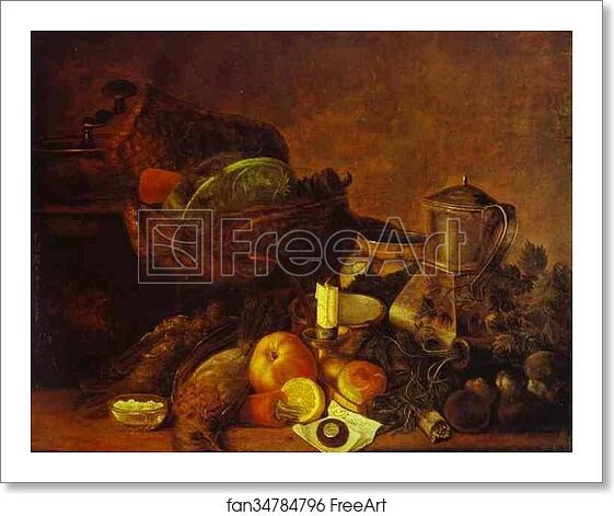 Free art print of Vegetables, Fruit and Dead Game by Ivan Khrutsky Free art print of Vegetables, Fruit and Dead Game by Ivan Khrutsky