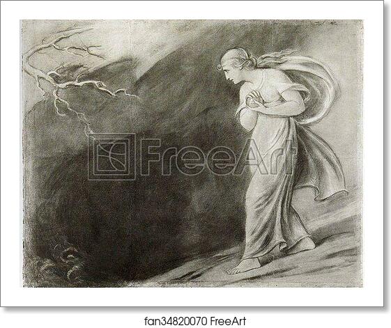 Free art print of Psyche by the Waters of the Styx by George Romney Free art print of Psyche by the Waters of the Styx by George Romney