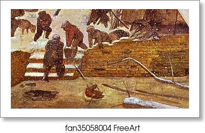 Free art print of Adoration of the Magi in Winter Landscape. Detail by Pieter Bruegel The Elder Free art print of Adoration of the Magi in Winter Landscape. Detail by Pieter Bruegel The Elder