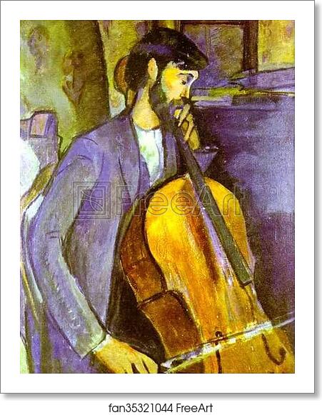 Free art print of Study for The Cellist by Amedeo Modigliani Free art print of Study for The Cellist by Amedeo Modigliani