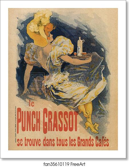 Free art print of Le Punch Grassot by Jules Chéret Free art print of Le Punch Grassot by Jules Chéret