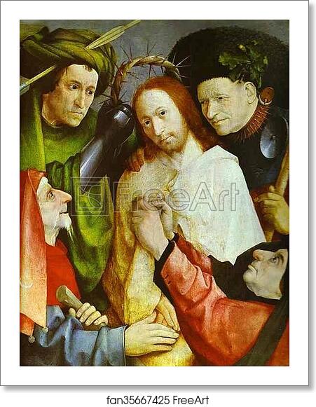 Free art print of Christ Crowned with Thorns by Hieronymus Bosch Free art print of Christ Crowned with Thorns by Hieronymus Bosch