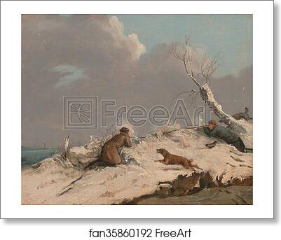 Free art print of Duck Shooting in Winter by Henry Thomas Alken Free art print of Duck Shooting in Winter by Henry Thomas Alken