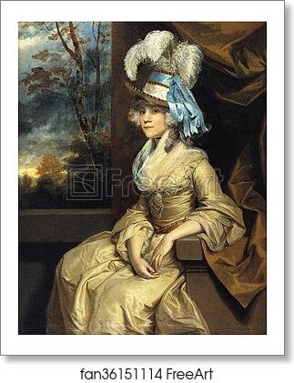 Free art print of Lady Taylor by Sir Joshua Reynolds