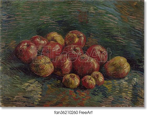 Free art print of Apples by Vincent Van Gogh