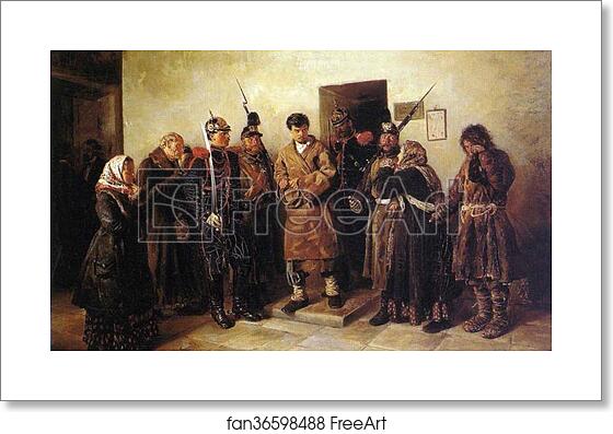 Free art print of Convict by Vladimir Makovsky Free art print of Convict by Vladimir Makovsky