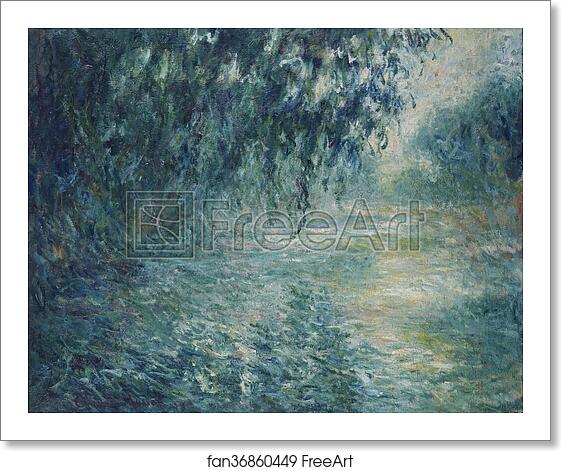 Free art print of Morning on the Seine by Claude Monet Free art print of Morning on the Seine by Claude Monet
