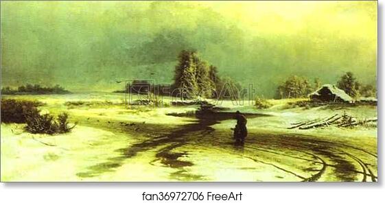 Free art print of Thaw by Feodor Vasilyev