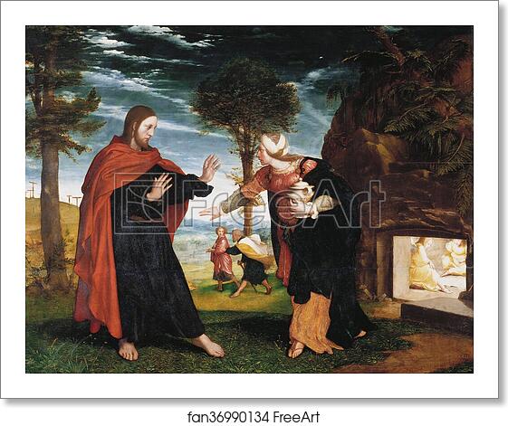 Free art print of Noli Me Tangere by Hans Holbein The Younger Free art print of Noli Me Tangere by Hans Holbein The Younger