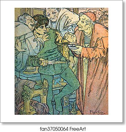 Free art print of Clio by Alphonse Mucha Free art print of Clio by Alphonse Mucha