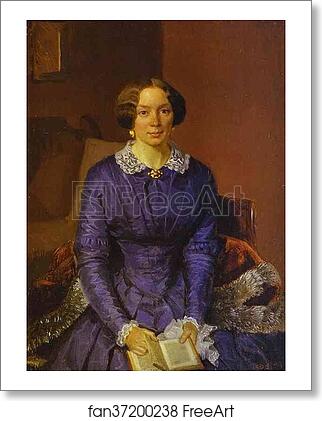 Free art print of Portrait of M. I. Krylova by Pavel Fedotov Free art print of Portrait of M. I. Krylova by Pavel Fedotov