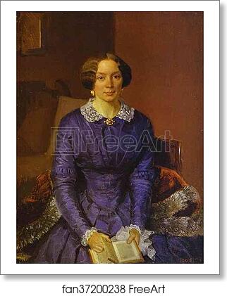 Free art print of Portrait of M. I. Krylova by Pavel Fedotov Free art print of Portrait of M. I. Krylova by Pavel Fedotov