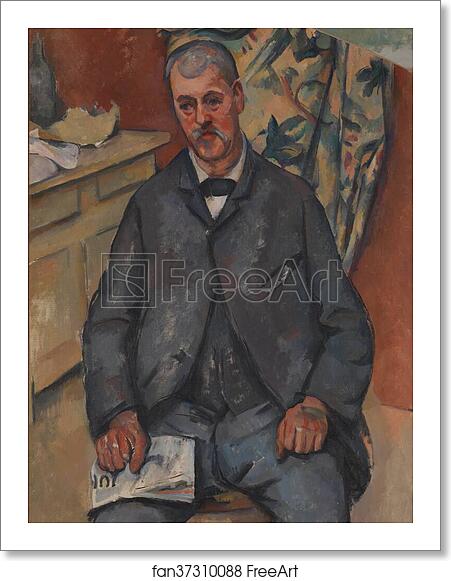 Free art print of Seated Man by Paul Cézanne Free art print of Seated Man by Paul Cézanne