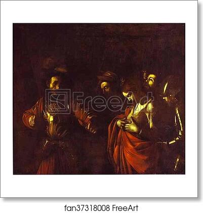 Free art print of The Martyrdom of St. Ursula by Caravaggio