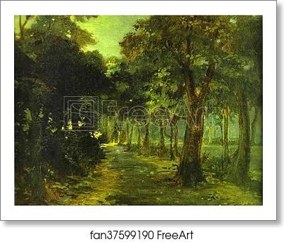 Free art print of Florence. The Cascina Park by Nikolay Gay
