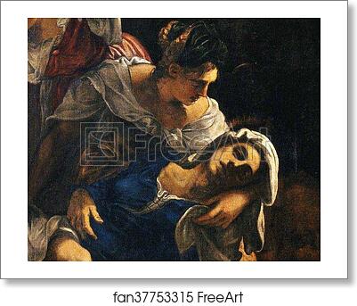 Free art print of Deposition of the Christ. Detail by Jacopo Robusti, Called Tintoretto