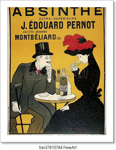 Free art print of Absinthe J. Edouard Pernot by Leonetto Cappiello Free art print of Absinthe J. Edouard Pernot by Leonetto Cappiello