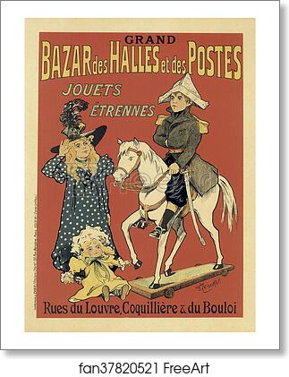 Free art print of Bazar des Halles et Postes by Fernand Fernel Free art print of Bazar des Halles et Postes by Fernand Fernel