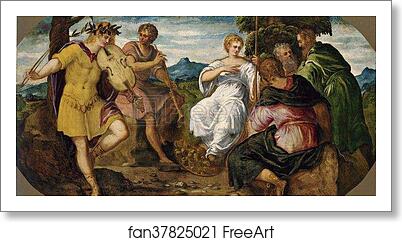 Free art print of Contest Between Apollo and Marsyas by Jacopo Robusti, Called Tintoretto