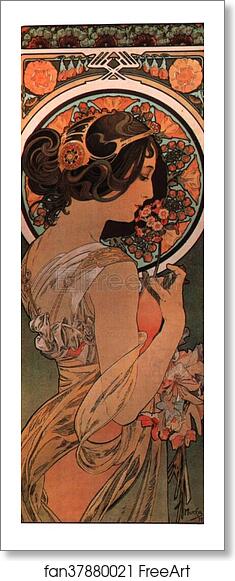 Free art print of Polyanthus by Alphonse Mucha Free art print of Polyanthus by Alphonse Mucha