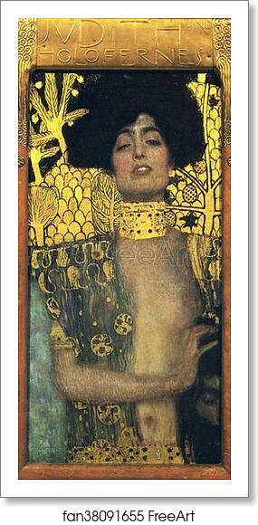 Free art print of Judith and Holopherne by Gustav Klimt
