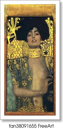 Free art print of Judith and Holopherne by Gustav Klimt