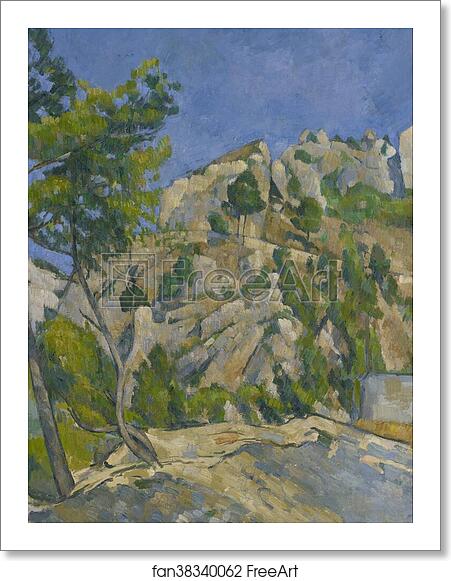 Free art print of Bottom of the Ravine by Paul Cézanne