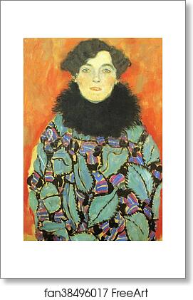 Free art print of Portrait of Johanna Staude by Gustav Klimt