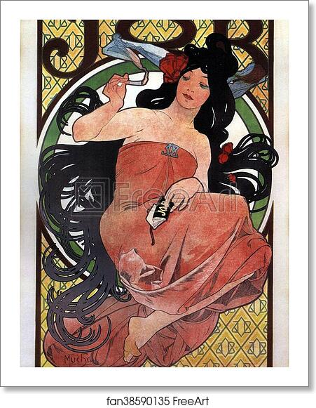 Free art print of Job by Alphonse Mucha Free art print of Job by Alphonse Mucha