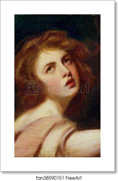 Free art print of Portrait of Emma as Miranda by George Romney Free art print of Portrait of Emma as Miranda by George Romney