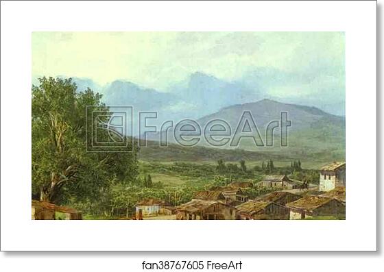 Free art print of Village of San Rocco near the Town of Corfu by Karl Brulloff Free art print of Village of San Rocco near the Town of Corfu by Karl Brulloff
