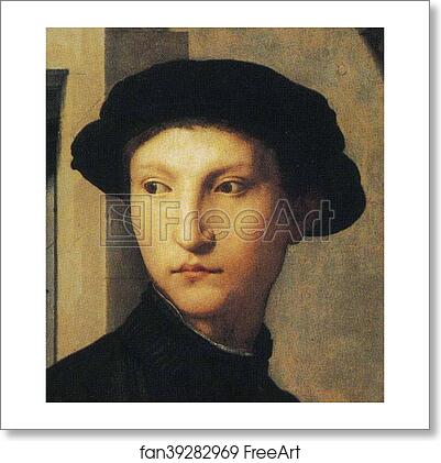 Free art print of Portrait of Ugolino Martelli. Detail by Agnolo Bronzino