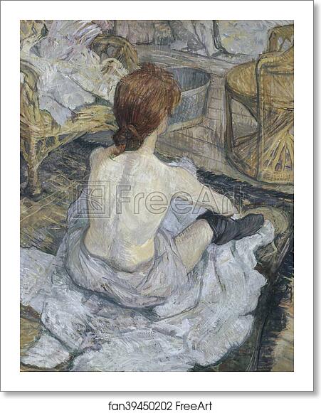 Free art print of Rousse, dit aussi La Toilette by Henri De Toulouse-Lautrec Free art print of Rousse, dit aussi La Toilette by Henri De Toulouse-Lautrec