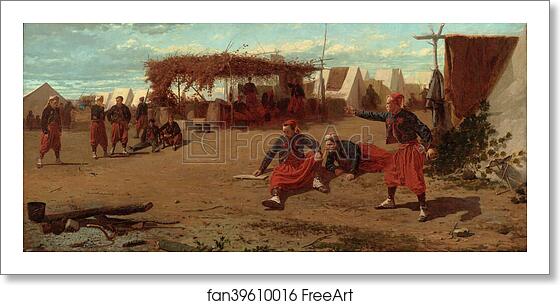 Free art print of Pitching Quoits by Winslow Homer Free art print of Pitching Quoits by Winslow Homer