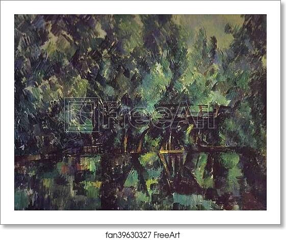 Free art print of Bridge and Pool by Paul Cézanne Free art print of Bridge and Pool by Paul Cézanne