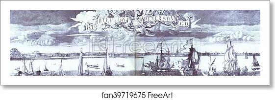 Free art print of Panoramic View of St. Petersburg by Alexey Zubov