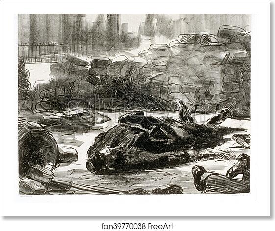 Free art print of Civil War by Édouard Manet Free art print of Civil War by Édouard Manet