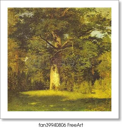 Free art print of Oak by Isaac Levitan