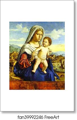 Free art print of Virgin and Child by Giovanni Battista Cima, Called Cima Da Conegliano