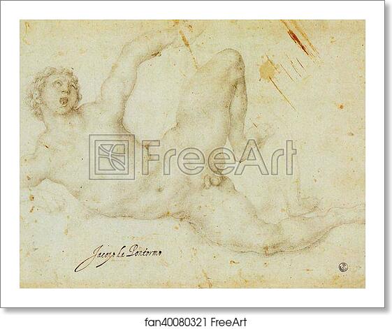 Free art print of Figure Study. (The Kicking Player) by Jacopo Carrucci, Known As Pontormo Free art print of Figure Study. (The Kicking Player) by Jacopo Carrucci, Known As Pontormo