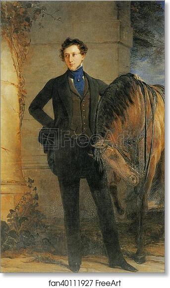 Free art print of Portrait of Count Vladimir Orlov-Davydov by Christina Robertson