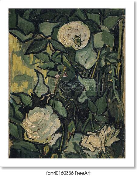 Free art print of Roses by Vincent Van Gogh Free art print of Roses by Vincent Van Gogh
